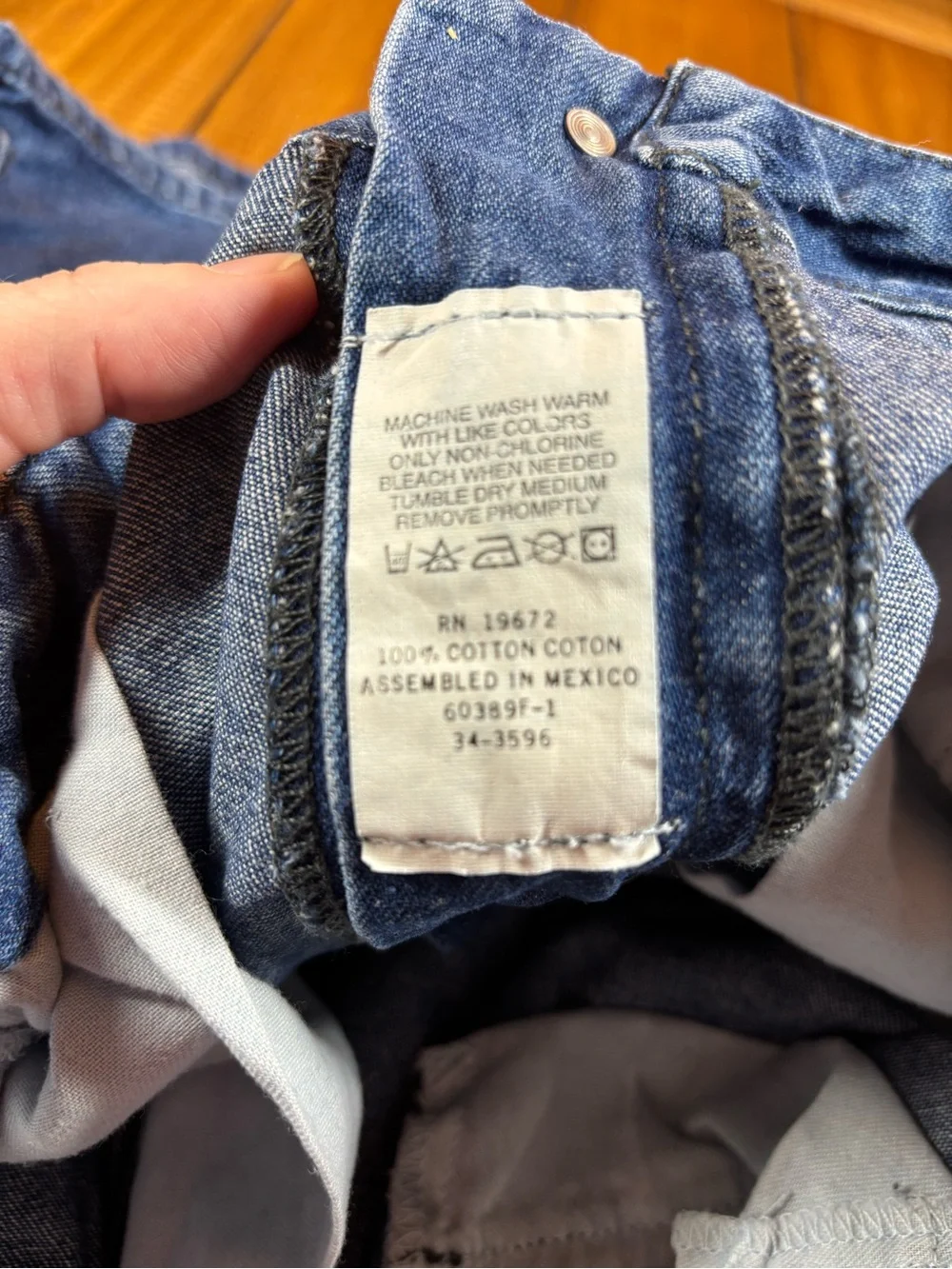 Polo by Ralph Lauren Indigo Denim Cargo Shorts y2k vintage